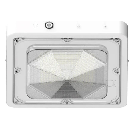 Westgate Square Garage and Ceiling Lights, White, 40W/60W/80W, 10400LM, 120-277V CXES-40-80W-MCTP-WH
